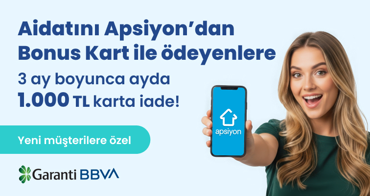 Garanti BBVA ile 3.000 TL Aidat İadesi